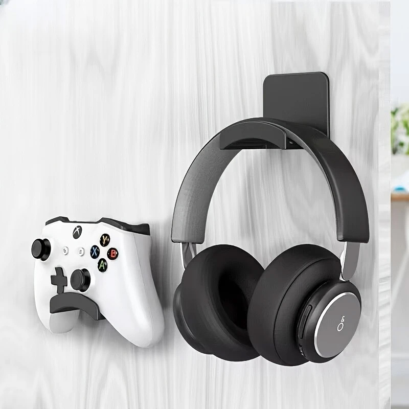 4Pcs Black Adhesive Headphone  – Headphone Stand Desk Bewertung und Preis