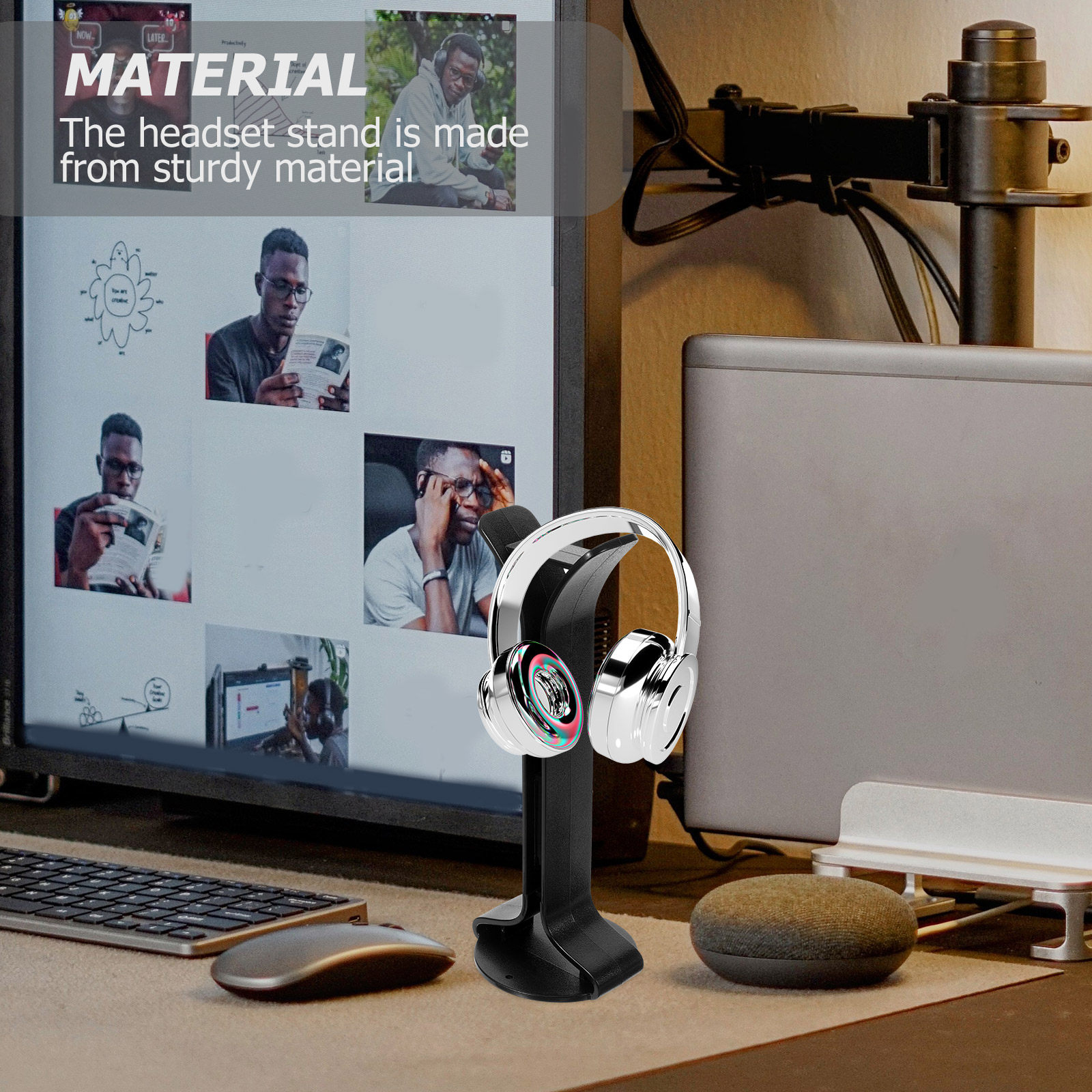Sturdy Headphone Stand Headset – Headphone Stand Desk Bewertung und Preis