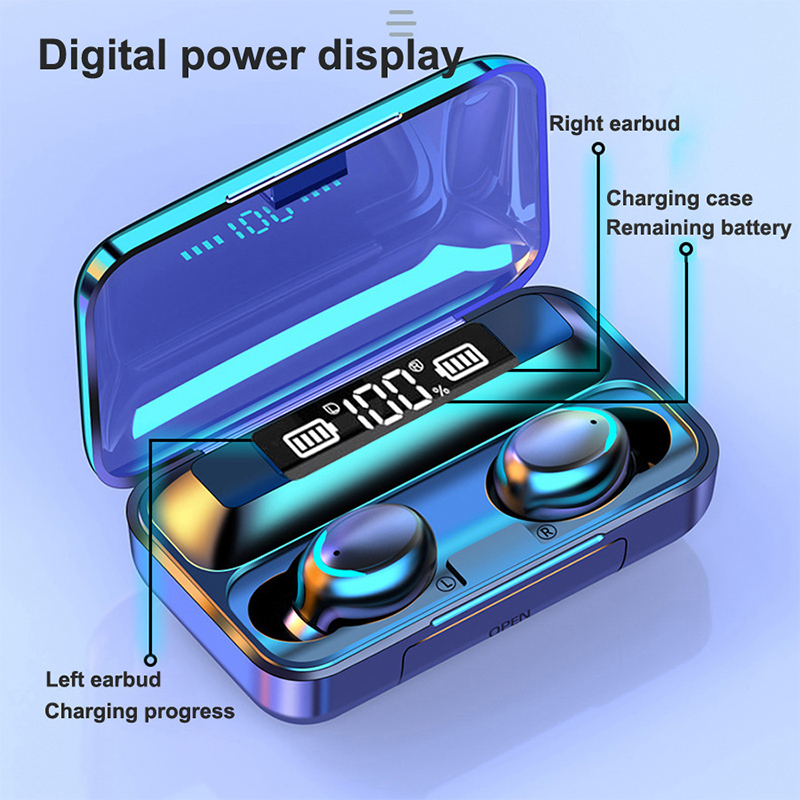 2026 F9 Wireless Earphones LED – Bluetooth Headset On Ear Bewertung und Preis