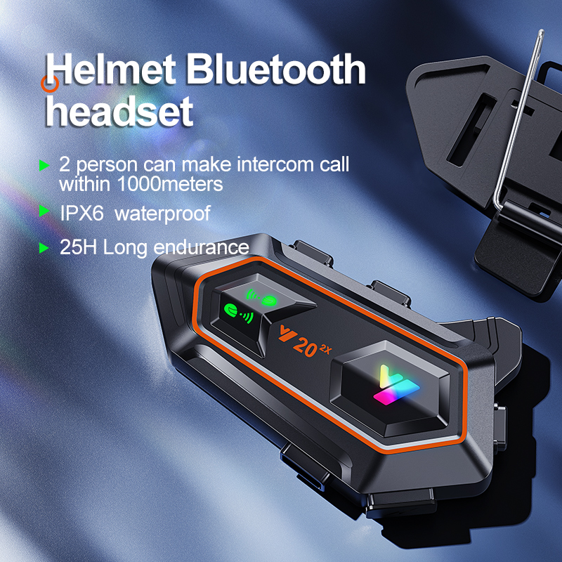 Y20 2X Motorcycle Helmet Inter – Bluetooth Headset On Ear Bewertung und Preis