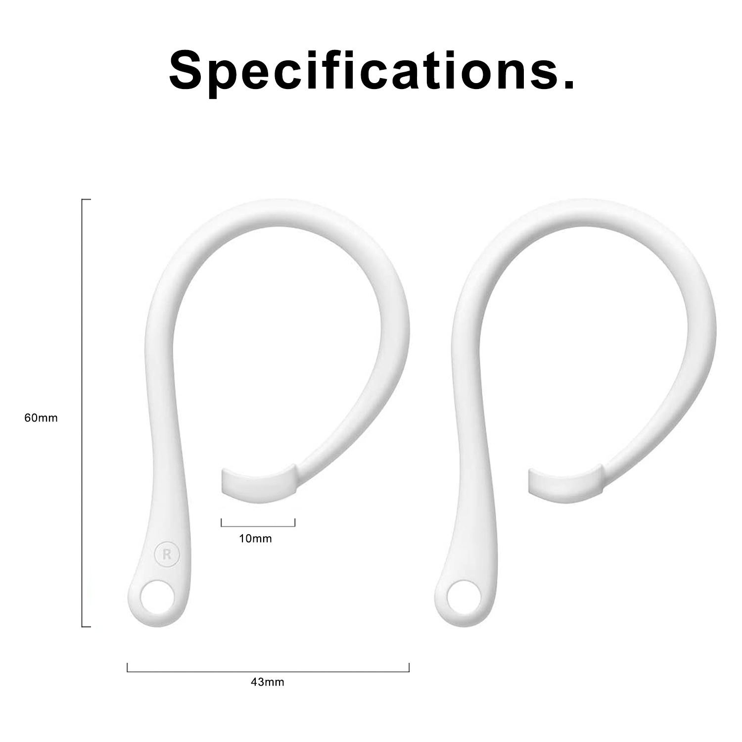 1 Pairs Anti-lost Earhooks For – Sports Earphone Hook Bewertung und Preis