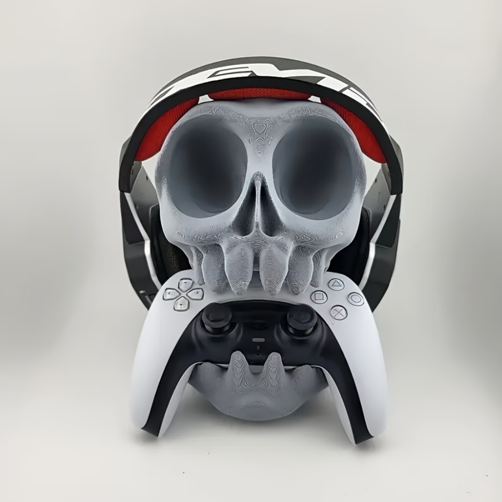 Skull Shaped Controller Stand  – Headphone Stand Desk Bewertung und Preis
