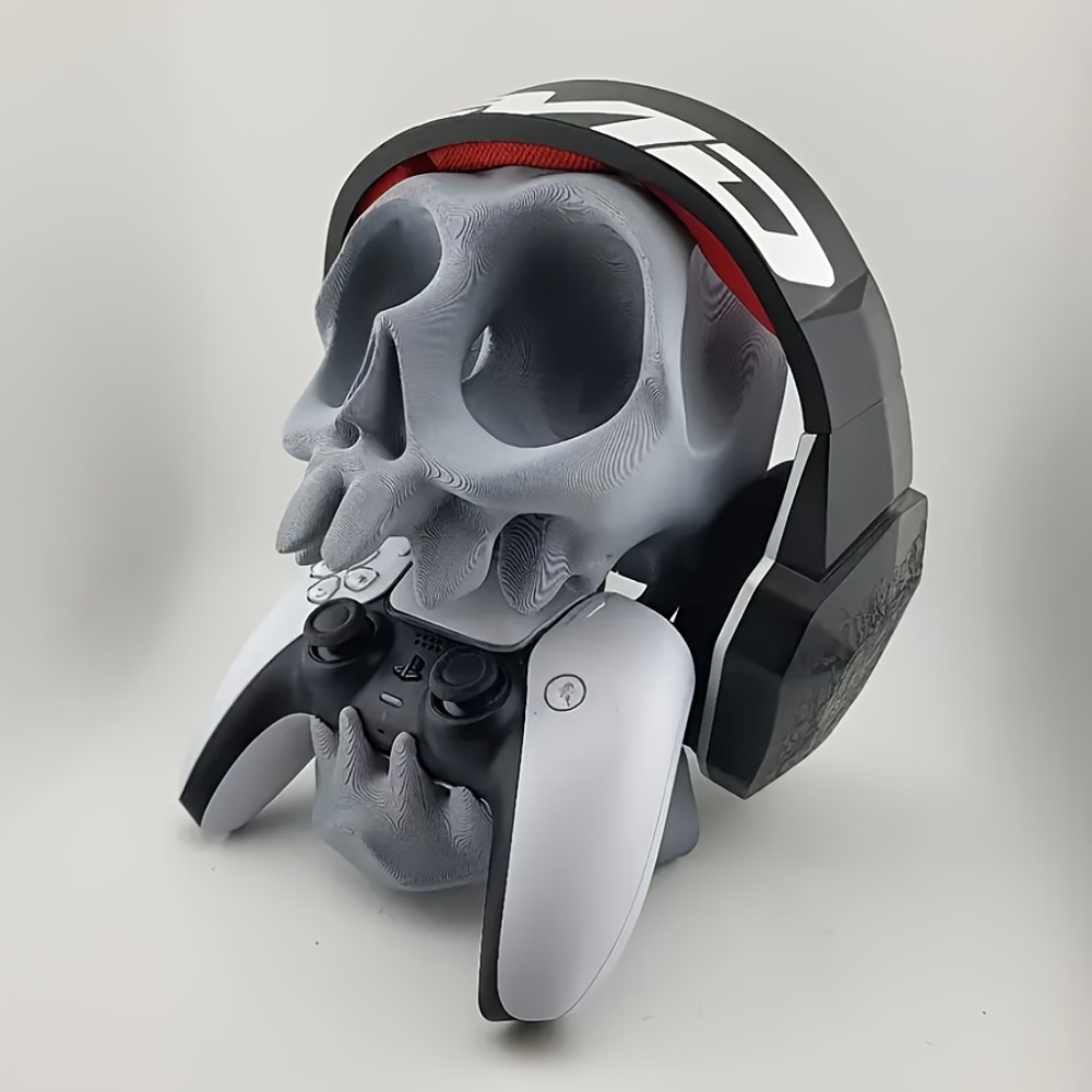 Skull Shaped Controller Stand  – Headphone Stand Desk Bewertung und Preis