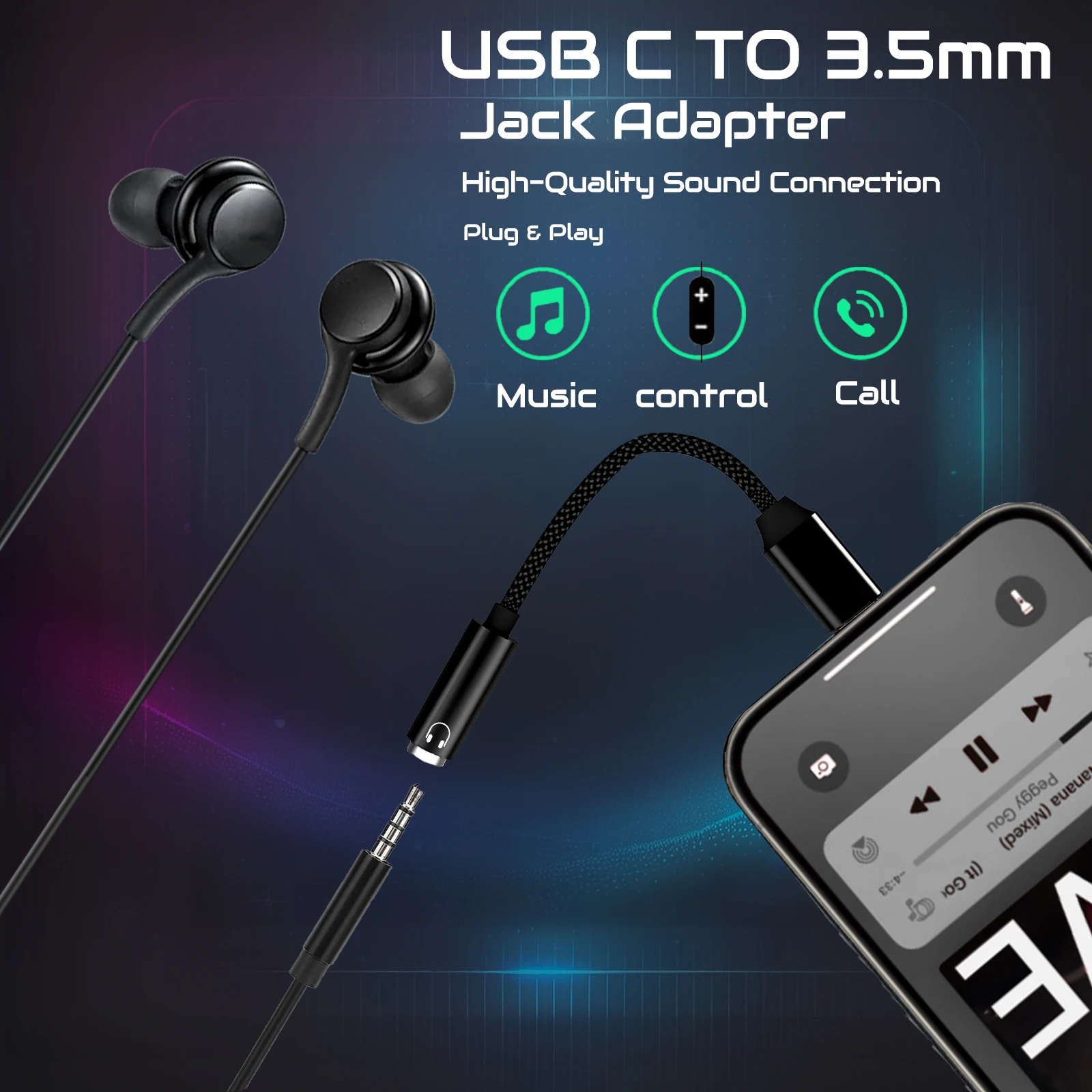 USB Type C 3.5 Jack Adapter US – Cable Extension 3.5 Bewertung und Preis