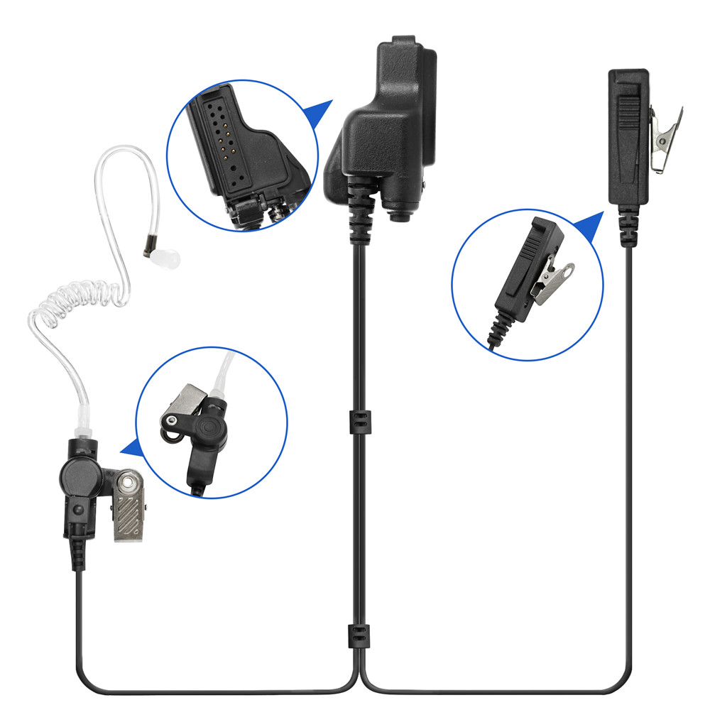 VBLL Walkie Talkie 2-wire Surv – Wired Earphone Mic Bewertung und Preis