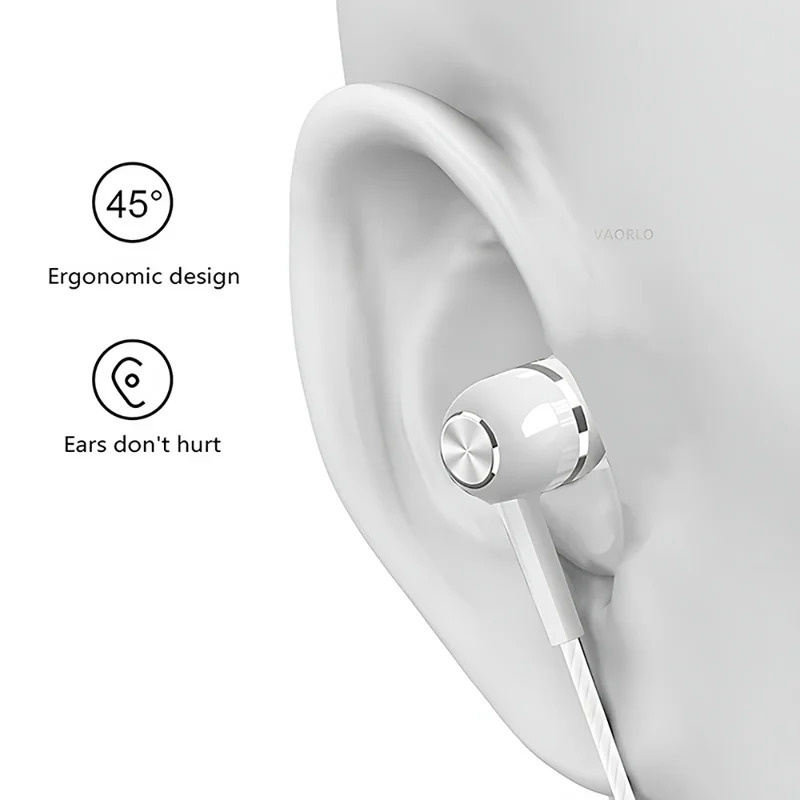 1/2/3/4Pcs 3.5mm Wired Earphon – Wired Earphone Mic Bewertung und Preis