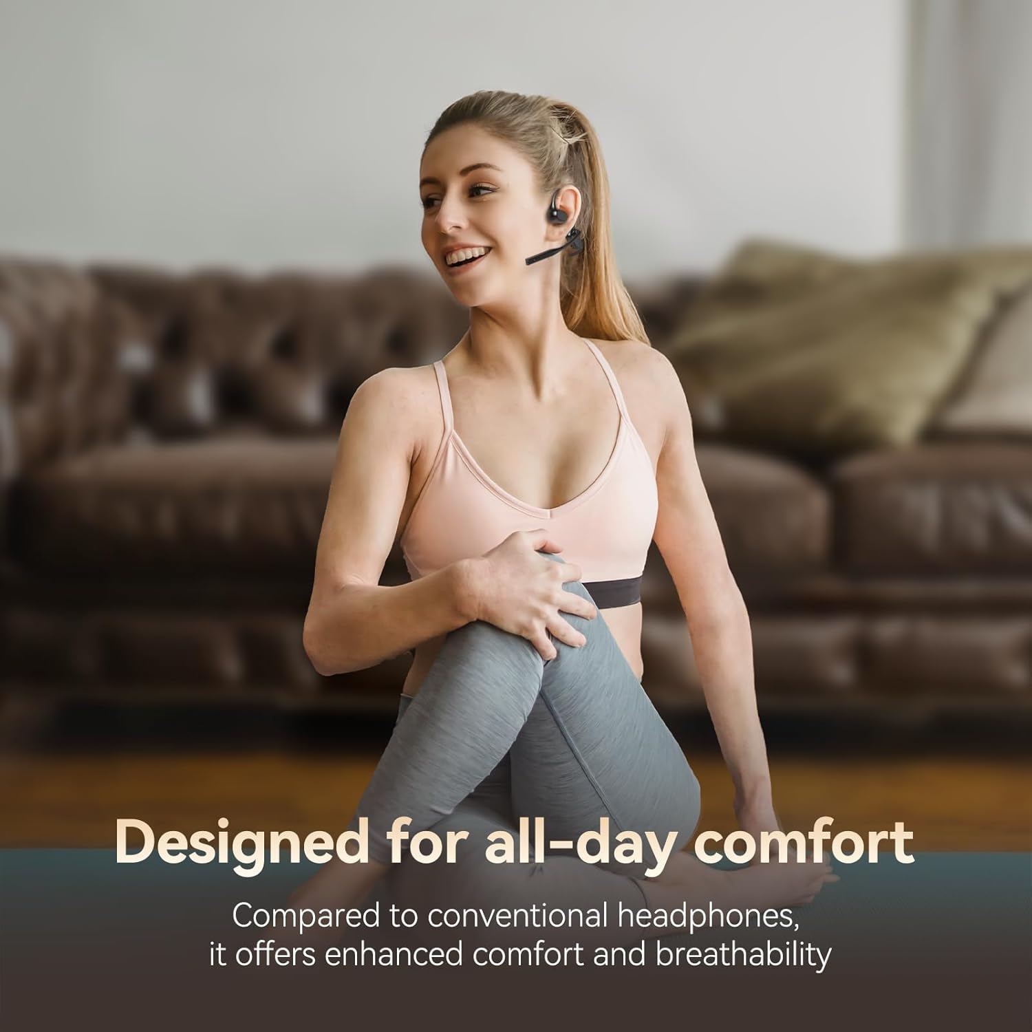 Open Ear Headphones with AI No – Noise Cancelling Headphone Bewertung und Preis