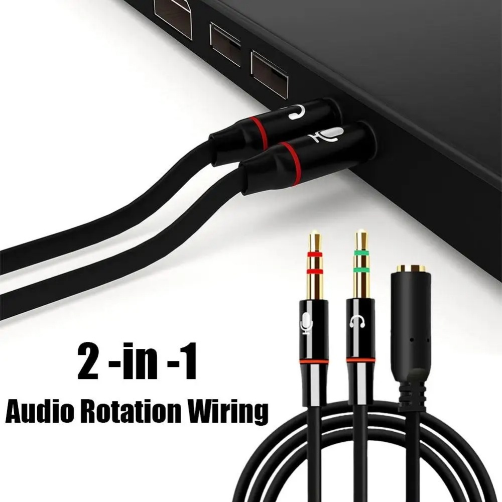 3.5mm Headphone Microphone Aud – Audio Splitter Y Bewertung und Preis