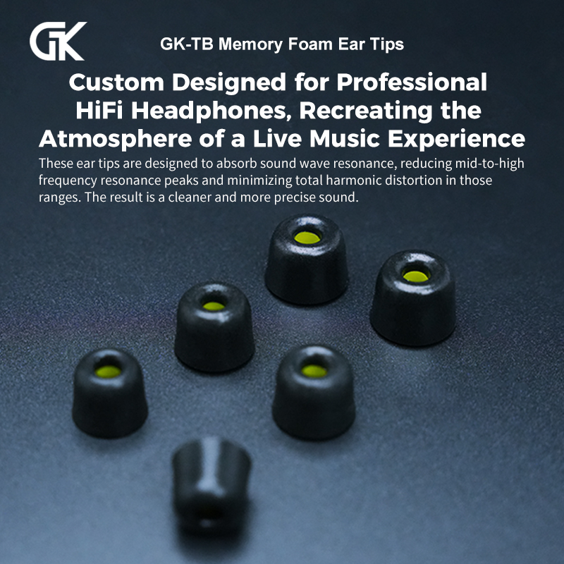 GK-TB 3Pair(6pcs) Noise Isolat – Earphone Foam Tip Bewertung und Preis