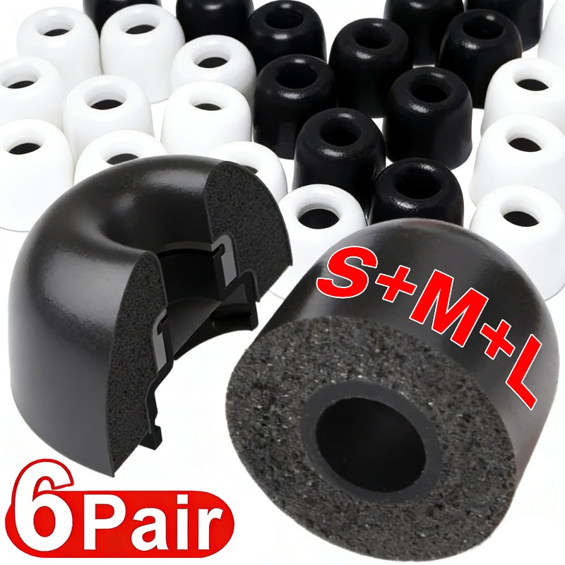 6-3Pairs For Samsung Galaxy Bu – Earphone Foam Tip Bewertung und Preis