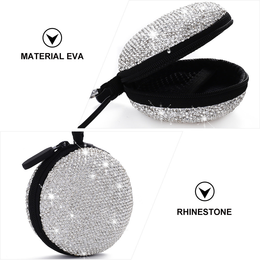 1Pcs Portable Earphone Storage – Headphone Case Hard Bewertung und Preis