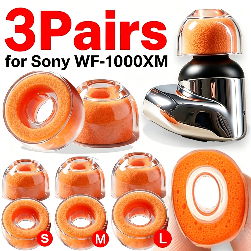 1-3Pairs for Sony WF-1000XM6/5 – Earphone Foam Tip Bewertung und Preis