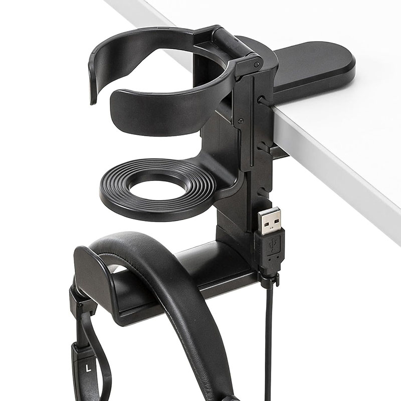 Desk Cup Holder with Headphone – Headphone Stand Desk Bewertung und Preis